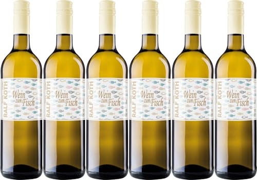 6x Riesling 'Wein zum Fisch' 2022 - Wein & Secco Köth GmbH, Pfalz - Weißwein von Wein & Secco Köth GmbH