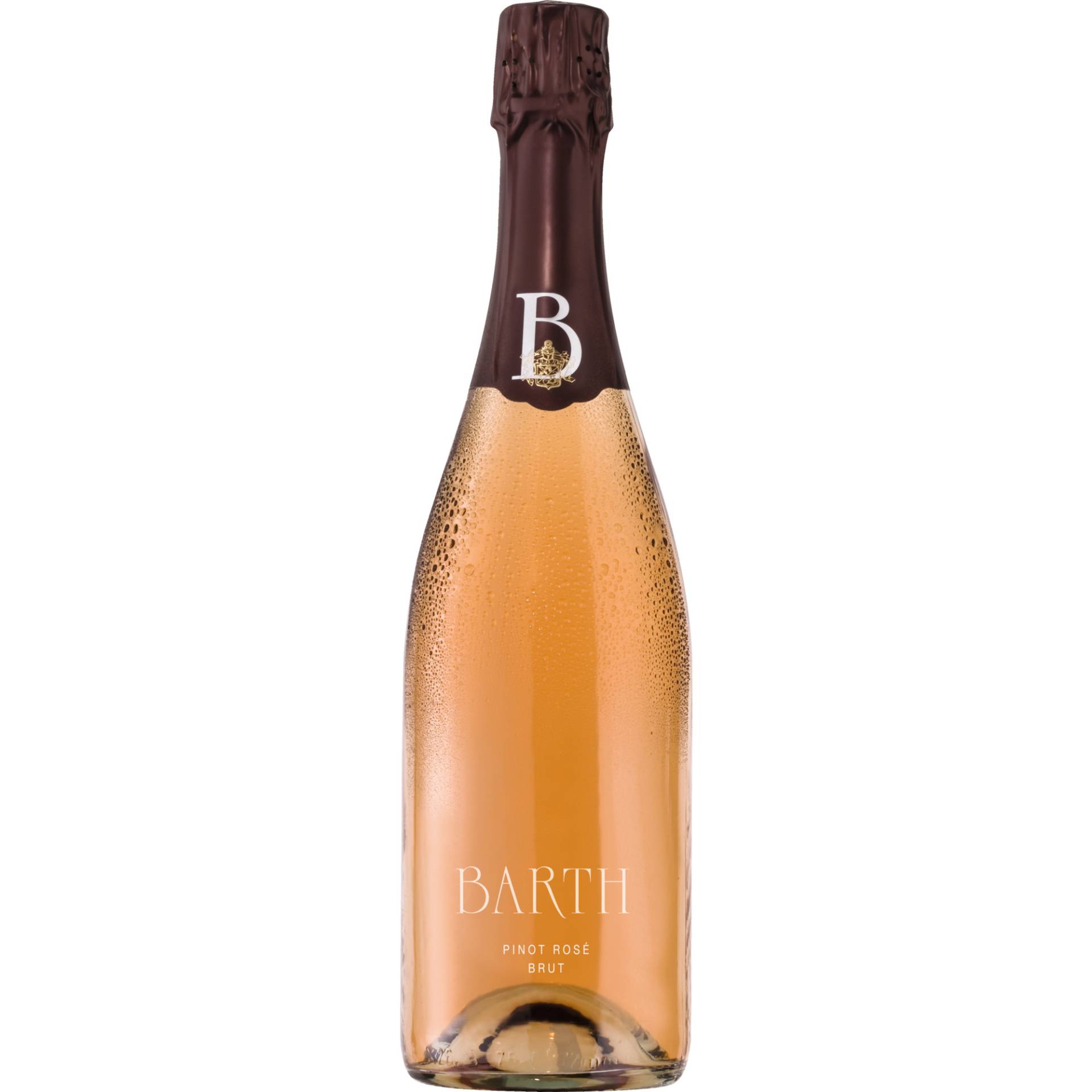 Barth Pinot Rosé Sekt, Brut, Deutscher Sekt, Deutscher Sekt, Schaumwein von Wein-und Sektgut Barth, D - 65347 Hattenheim