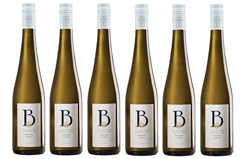 6x 0,75l - 2021er - Wein- und Sektgut Barth - Charta - Riesling - VDP.Gutswein - Qualitätswein Rheingau - Deutschland - Weißwein halbtrocken von Wein- und Sektgut Barth