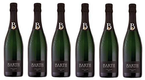 6x 0,75l - Wein- und Sektgut Barth - Pinot Blanc Sekt - Brut - Sekt b.A. Rheingau - Deutschland - Schaumwein brut von Wein- und Sektgut Barth