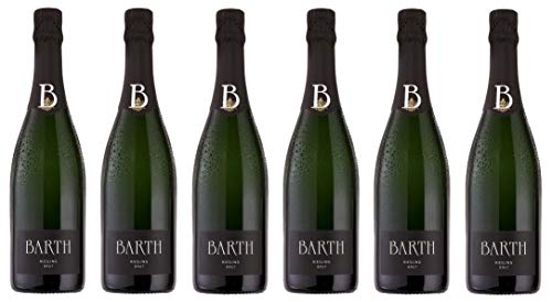 6x 0,75l - Wein- und Sektgut Barth - Riesling-Sekt - Brut - Sekt b.A. Rheingau - Deutschland - Schaumwein brut von Wein- und Sektgut Barth