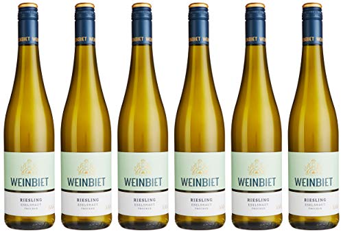 Weinbiet Manufaktur E.G. Mußbacher Eselshaut Riesling Trocken Weißwein (6 X 0.75 L) von Weinbiet Manufaktur eG