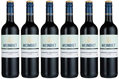 Weinbiet Manufaktur eG Cabernet Sauvignon trocken Rotwein (6 x 0.75 l) von Weinbiet Manufaktur eG