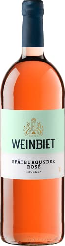 Weinbiet Spätburgunder Rosé Spätburgunder NV trocken (6 x 1 l) von Weinbiet