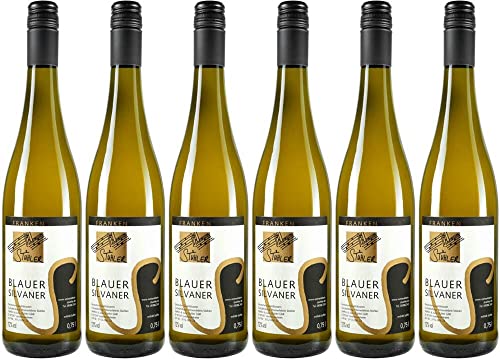 6x Blauer Silvaner 2021 - Weinerlebnis Stühler, Franken - Weißwein von Weinerlebnis Stühler