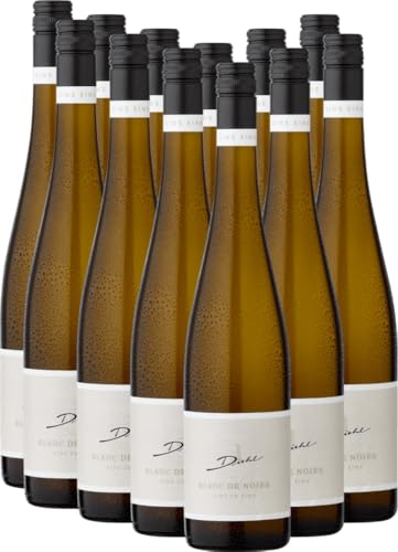 Blanc de Noirs eins zu eins trocken A. Diehl Weißwein 12 x 0,75l VINELLO - 12 x Weinpaket inkl. kostenlosem VINELLO.weinausgießer von Weingut A. Diehl