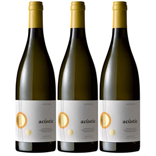 Acústic Celler Acustic Blanc Montsant DO Weißwein Wein trocken Spanien I Visando Paket (3 x 0,75l) von Weingut Acustic Celler