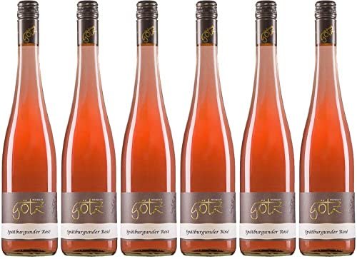 6x Spätburgunder Rosé 2023 - Weingut Albert Götz KG, Pfalz - Rosé von Weingut Albert Götz KG