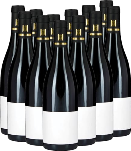 Fellbacher Trollinger SINE trocken Aldinger Rotwein 12 x 0,75l VINELLO - 12 x Weinpaket inkl. kostenlosem VINELLO.weinausgießer von Weingut Aldinger