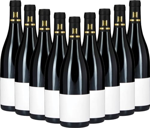 Fellbacher Trollinger SINE trocken Aldinger Rotwein 9 x 0,75l VINELLO - 9 x Weinpaket inkl. kostenlosem VINELLO.weinausgießer von Weingut Aldinger