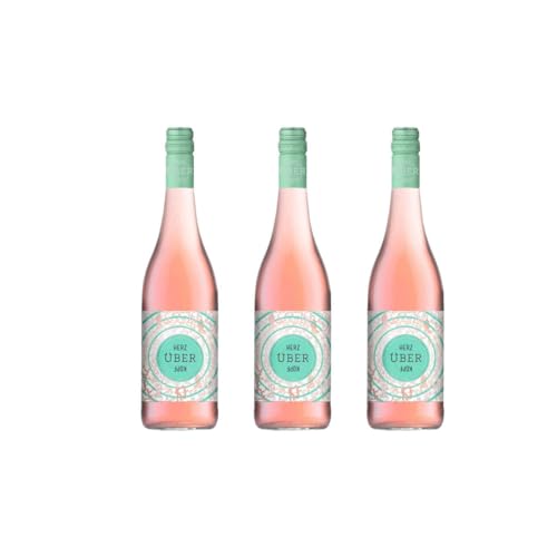 Weingut Ambs Herz über Kopf QbA Rosé trocken 0,75l 3 Flaschen von Weingut Ambs