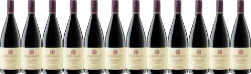 12x Anselmann Dornfelder halbtrocken 1L 2023 - Weingut Anselmann, Pfalz - Rotwein von Weingut Anselmann