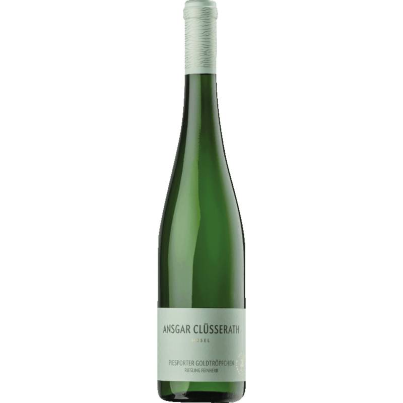 Piesporter Goldtröpfchen Riesling, Feinherb, Mosel, Mosel, 2022, Weißwein von Weingut Ansgar Clüsserath, D - 54349 Trittenheim