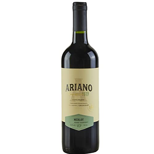 Ariano Merlot Rotwein Wein Trocken Uruguay (1 x 0,75l) von Weingut Ariano