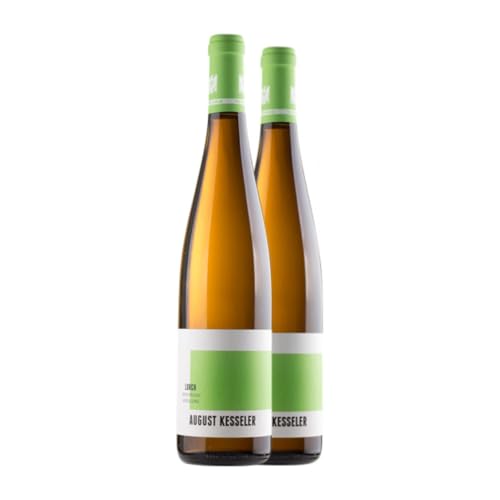 August Kesseler Lorch Riesling Rheingau 75 cl Weißwein (Karton mit 2 Flaschen von 75 cl) von Weingut August Kesseler