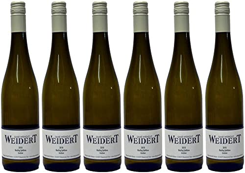 6x Oberemmeler Altenberg Riesling Spätlese trocken 2018 - Weingut Benedikt Weidert, Mosel - Weißwein von Weingut Benedikt Weidert