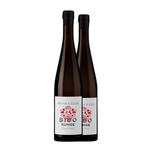 Bibo Runge Revoluzzer Spätburgunder Rheingau 75 cl Rotwein (Karton mit 2 Flaschen von 75 cl) von Weingut Bibo Runge