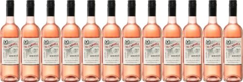 12x Casa Carmela Semi-Dulce Rosado 2022 - Weingut Bodegas Castaño, Yecla - Rosé von Weingut Bodegas Castaño