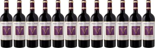 12x Paso a Paso Tinto Tempranillo 2023 - Weingut Bodegas Volver, Tierra de Castilla - Rotwein von Weingut Bodegas Volver