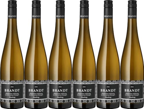 6x Am schwarzen Herrgott Riesling 2023 - Weingut Brandt, Rheinhessen - Weißwein von Weingut Brandt