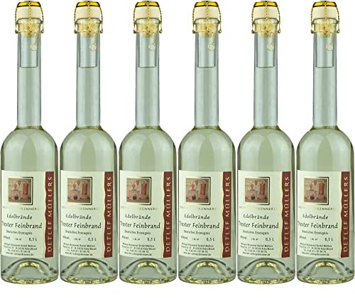 6x Mosel-Trester-Feinbrand - Weingut-Brennerei Detlef Müllers von Weingut-Brennerei Detlef Müllers