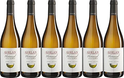 6x Weissburgunder Platt & Riegl 2023 - Weingut Cantina Girlan, Südtirol - Weißwein von Weingut Cantina Girlan