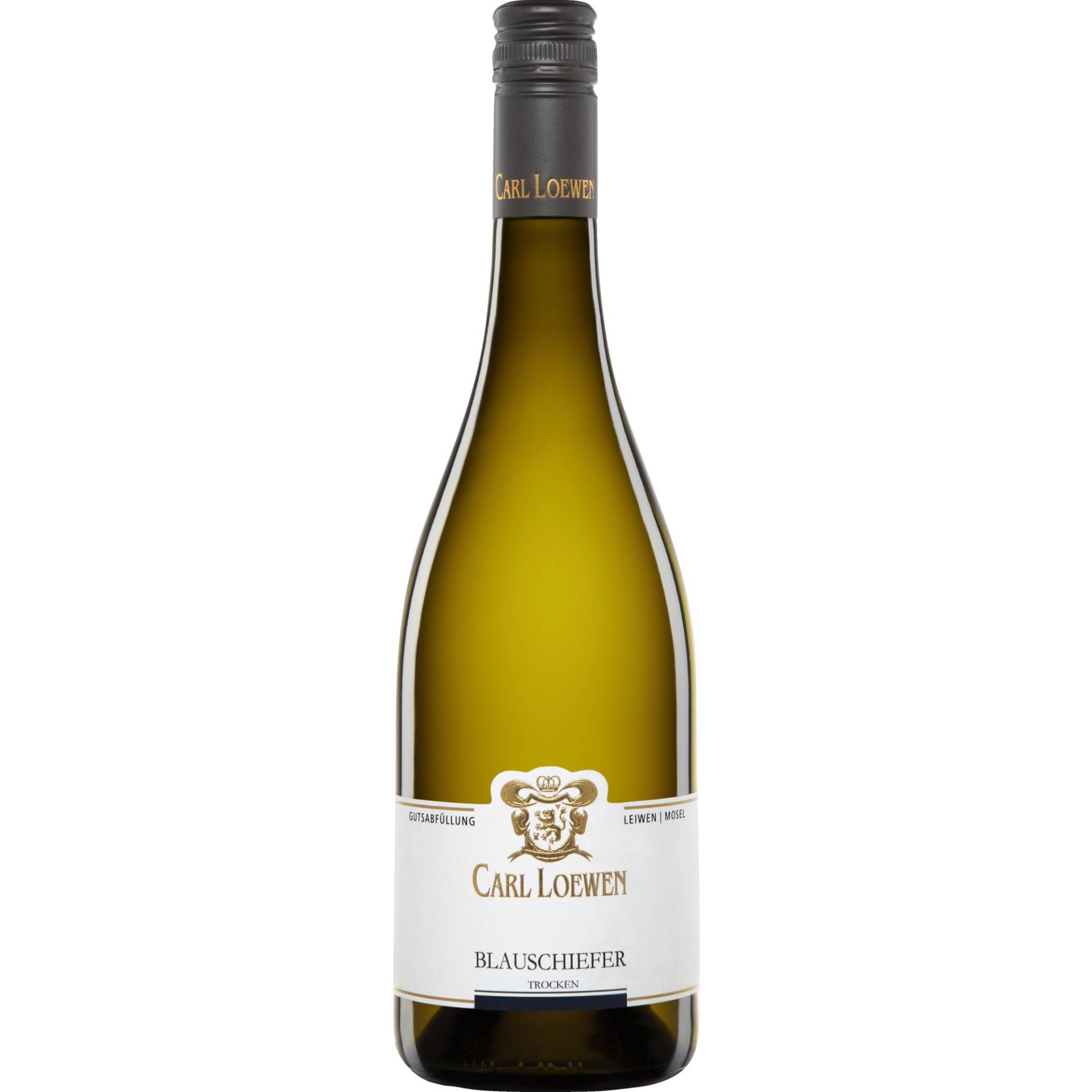 Blauschiefer Cuvée Weiss, Trocken, Mosel, Mosel, 2022, Weißwein von Weingut Carl Loewen, D - 54340 Leiwen