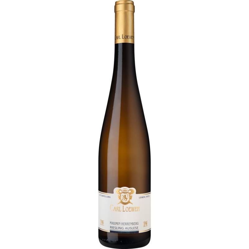 Maximin Herrenberg Riesling Auslese Goldkapsel, Riesling Edelsüß, Mosel, Mosel, 2023, Weißwein von Weingut Carl Loewen, D - 54340 Leiwen