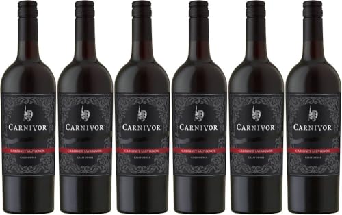 6x Carnivor Cabernet Sauvignon 2020 - Weingut Carnivor Wines, California - Rotwein von Weingut Carnivor Wines