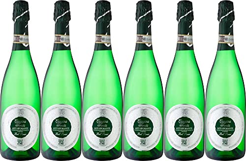 6x Asti Spumante Bel Piasi Fonda 2021 - Weingut Cascina Fonda, Piemonte - Weißwein von Weingut Cascina Fonda