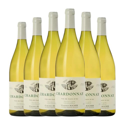 Clemens Busch Chardonnay Vin de Pays d'Oc 1 L Weißwein (Karton mit 6 Flaschen von 1 L) von Weingut Clemens Busch