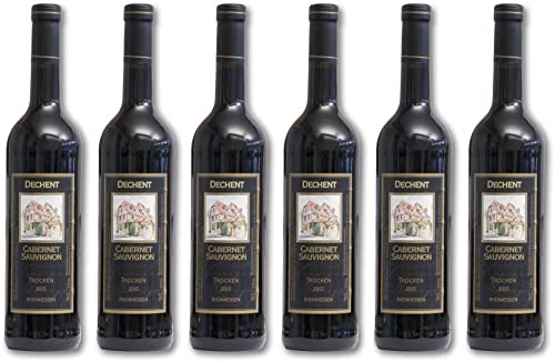 6x Cabernet Sauvignon 2015 - Weingut Dechent, Rheinhessen - Rotwein von Weingut Dechent