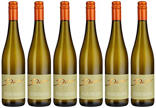 Weingut Diehl Grauburgunder Cuvée – Trockener Weißwein aus der Wein-Region Pfalz (6 x 0,75l) von Weingut Diehl