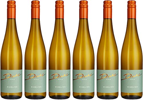 Weingut Diehl Riesling – Halbtrockener, milder Weißwein aus der Wein-Region Pfalz (6 x 0,75l) von Weingut Diehl