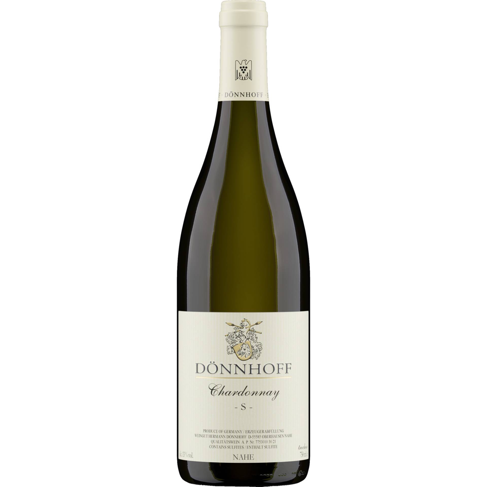 Dönnhoff Chardonnay S, Trocken, Nahe, Nahe, 2023, Weißwein von Weingut Dönnhoff, D - 55585 Oberhausen