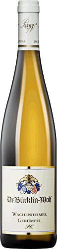 Weingut Dr. Bürklin-Wolf Wachenheimer Gerümpel P.C. Riesling trocken Cuvée 2015 (1 x 0.75 l) von Weingut Dr. Bürklin-Wolf