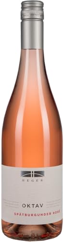 Heger Spätburgunder Rosé oktav trocken 2022 (1x 0,75L) | trocken | Roséwein | Deutschland | Spätburgunder von Weingut Dr. Heger