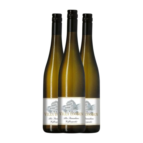 Dr. Loosen Villa Altes Stammhaus Weißburgunder Trocken Mosel 75 cl Weißwein (Karton mit 3 Flaschen von 75 cl) von Weingut Dr. Loosen Bros