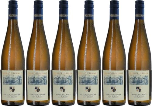 6x Dreihornmühle Grauburgunder vom Kalkstein 2023 - Weingut Dreihornmühle, Rheinhessen - Weißwein von Weingut Dreihornmühle