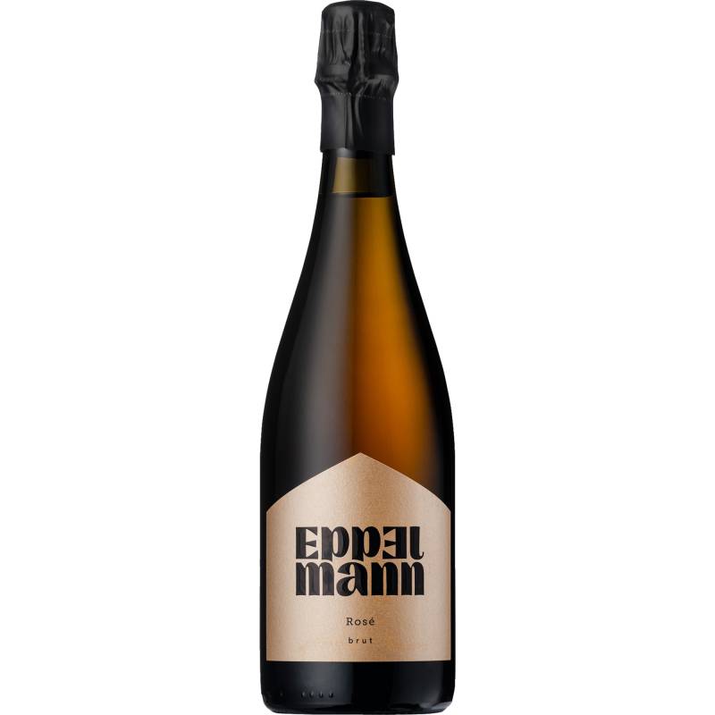 Eppelmann Rosé Sekt, Brut, Deutscher Sekt, Deutscher Sekt, 2021, Schaumwein von Weingut Eppelmann, D - 55271 Stadecken-Elsheim