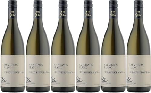 6x Weingut Erich & Walter Polz Südsteiermark DAC Sauvignon Blanc 2023 - Weingut Erich & Walter Polz, Steirerland - Weißwein von Weingut Erich & Walter Polz