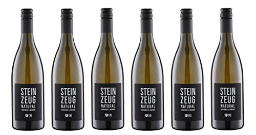 6x 0,75l - 2022er - Espenhof - Steinzeug Natural - Sauvignon Blanc & Manzoni - Qualitätswein Rheinhessen - Deutschland - Weißwein trocken von Weingut Espenhof