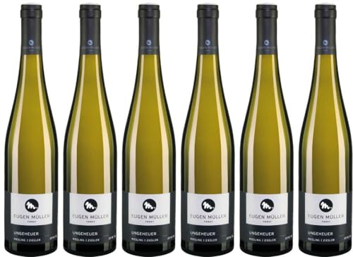 6x #2341 Ungeheuer - Forst Riesling Große Lage trocken 2023 - Weingut Eugen Müller, Pfalz - Weißwein von Weingut Eugen Müller