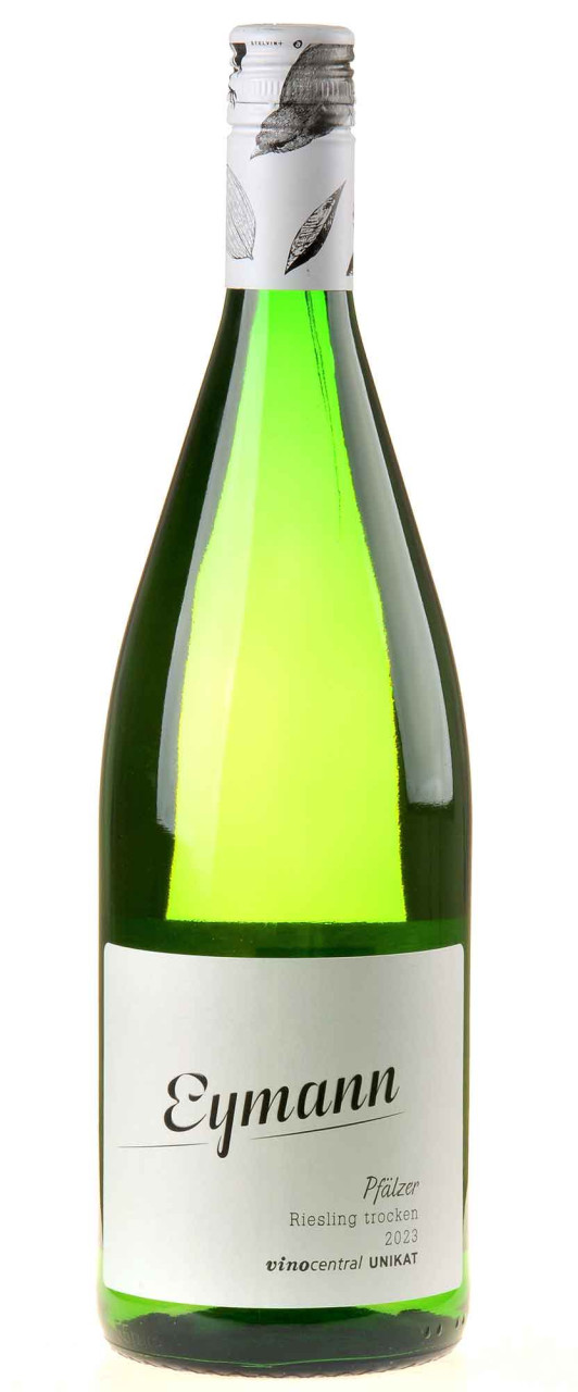 Weingut Eymann Pfälzer Riesling trocken 1 Liter Bio 2023 von Weingut Eymann