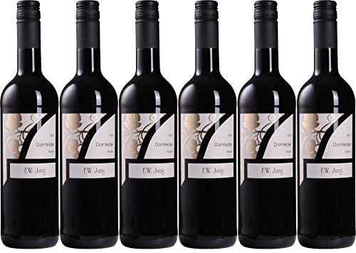 6x Dornfelder trocken 2022 - Weingut F.W. Jung, Nahe - Rotwein von Weingut F.W. Jung