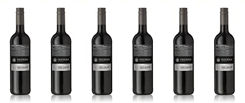 6x Käsberg Trollinger trocken 2016 - Weingut Faschian, Württemberg - Rotwein von Weingut Faschian