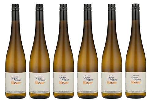 6x 0,75l - 2023er - Weingut Fidesser - Platter Rieden - Grüner Veltliner - Qualitätswein Niederösterreich - Österreich - Weißwein trocken von Weingut Fidesser