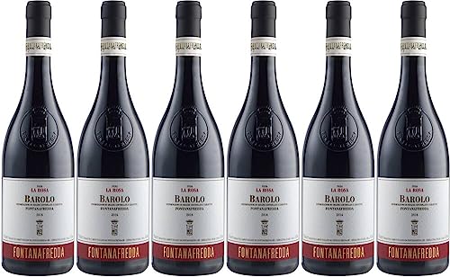 6x Vigna La Rosa Barolo 2018 - Weingut Fontanafredda, Barolo - Rotwein von Weingut Fontanafredda