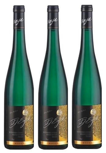 3x 0,75l - 2022er - Weingut Franz-Josef Eifel - Trittenheimer Apotheke - Alte Reben - Riesling - Spätlese trocken - Prädikatswein Mosel - Deutschland - Weißwein trocken von Weingut Franz-Josef Eifel