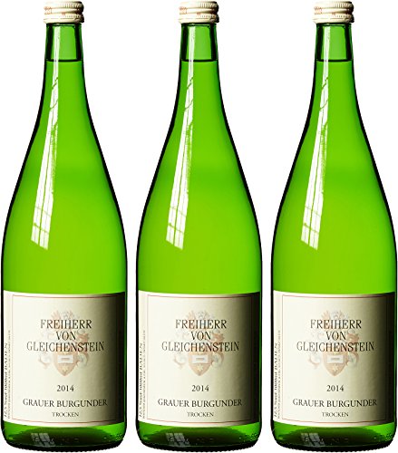 Weingut Freiherr von Gleichenstein Grauburgunder 2014/2015 Trocken (3 x 1 l) von Weingut Freiherr von Gleichenstein